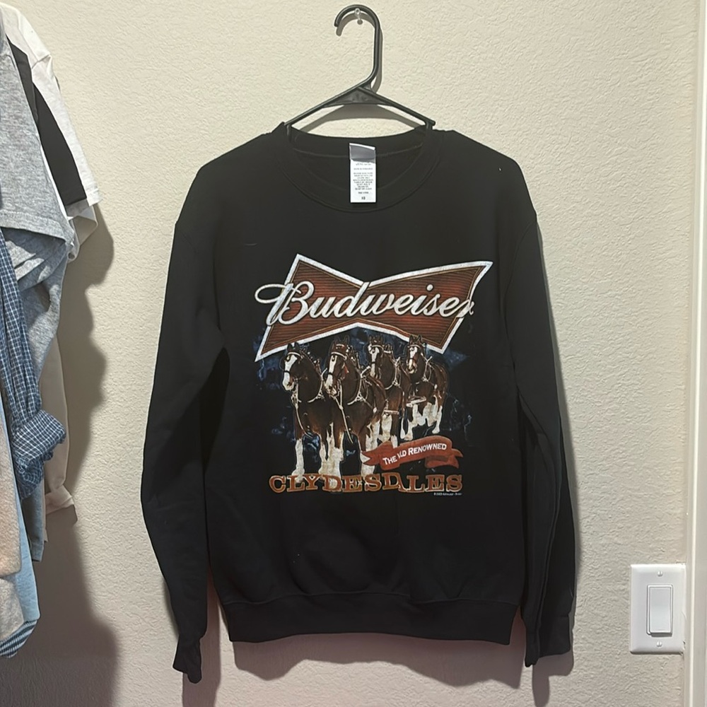 Junk Food Budweiser Crewneck